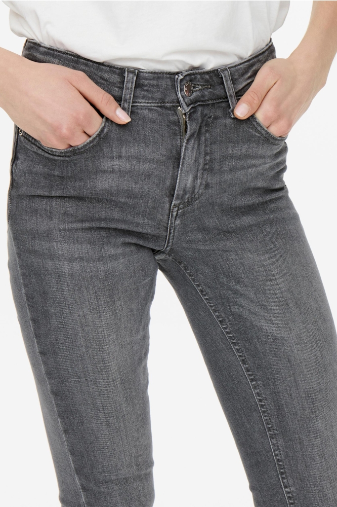ONLBLUSH LIFE MID FLARED TAI0918 15233721 GREY DENIM